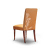 Bespoke, handmade chair in saffron wool with hand embroidered design. - Beaumont & Fletcher