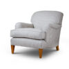 Bespoke, handmade armchair in check. - Beaumont & Fletcher