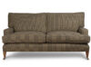 Bespoke, handsome sofa upholstered in a black and beige check fabric - Beaumont & Fletcher