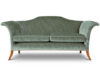 Luxury, bespoke and handmade sofa in light green silk velvet. - Beaumont & Fletcher