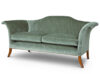 Luxury, bespoke and handmade sofa in light green silk velvet. - Beaumont & Fletcher