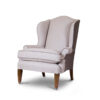 Bespoke, handmade armchair in linen. - Beaumont & Fletcher