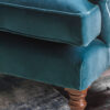 Bespoke, handmade armchair in velvet. - Beaumont & Fletcher