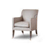 Bespoke, handmade armchair in linen. - Beaumont & Fletcher