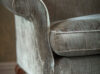 Bespoke handmade sofa in dark grey silk velvet - Beaumont & Fletcher