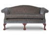 Bespoke handmade sofa in dark grey silk velvet - Beaumont & Fletcher