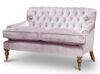 Luxury, bespoke and handmade sofa in blusk pink silk velvet. - Beaumont & Fletcher