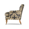 Bespoke, handmade armchair in damask. - Beaumont & Fletcher