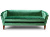 Luxury, bespoke and handmade sofa in green velvet. - Beaumont & Fletcher