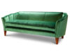 Luxury, bespoke and handmade sofa in green velvet. - Beaumont & Fletcher