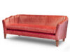 Luxury, bespoke and handmade sofa in red velvet. - Beaumont & Fletcher