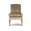 Bespoke, handmade armchair in velvet. - Beaumont & Fletcher