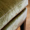 Bespoke, handmade armchair in velvet. - Beaumont & Fletcher