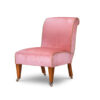 Bespoke, handmade armchair in velvet. - Beaumont & Fletcher