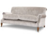 Luxury, bespoke and handmade sofa in light grey silk velvet. - Beaumont & Fletcher