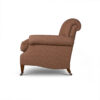 Bespoke, handmade armchair in check. - Beaumont & Fletcher