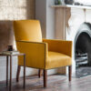 Bespoke, handmade armchair in linen. - Beaumont & Fletcher