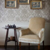 Bespoke, handmade armchair in velvet. - Beaumont & Fletcher