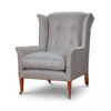 Bespoke, handmade armchair in linen. - Beaumont & Fletcher