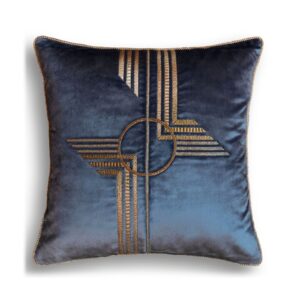 Earhart Cushion | Embroidered Cushions | Beaumont & Fletcher