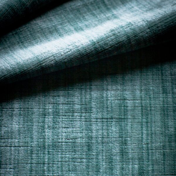 A luxurious, light blue strie silk velvet